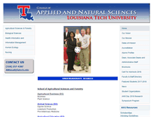 Tablet Screenshot of ans.latech.edu