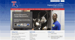 Desktop Screenshot of coes.latech.edu