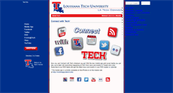 Desktop Screenshot of connect.latech.edu