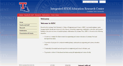 Desktop Screenshot of iserc.latech.edu