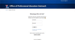 Desktop Screenshot of opeo.latech.edu